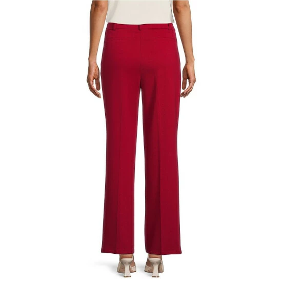 Buy 🎁 Kasper Faux Fly Wide Leg Pull-On Pants Fire Red 😀 - Image 5