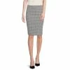 Best Sale 🥰 Kasper Houndstooth Pencil 👗 Skirt Black/white 👏