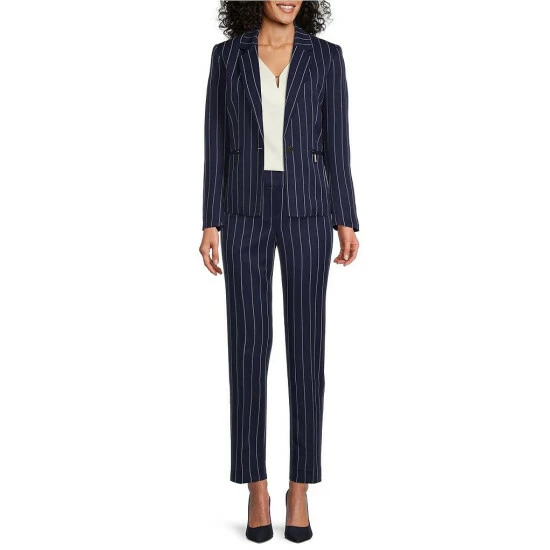 Deals 🥰 Kasper Petite Size Satin V-Neck Keyhole Tank Top Vanilla Ice 🥰 - Image 3