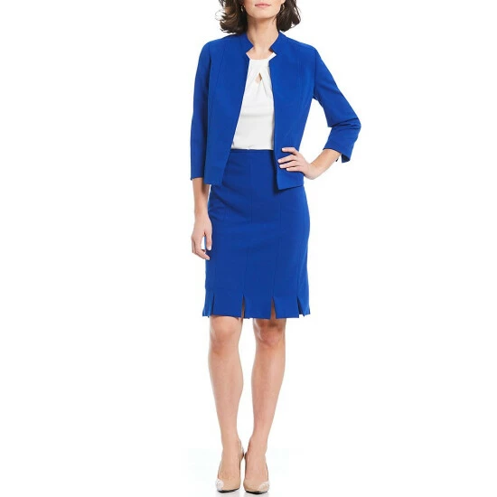 Top 10 β Kasper Knit Jersey Cut-Out Twist Crew Neck Sleeveless Shell Vanilla Ice π - Image 2