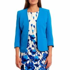 Buy ⭐ Kasper Open Front 3/4 Cuff Sleeve Crop Jacket Riviera 🤩